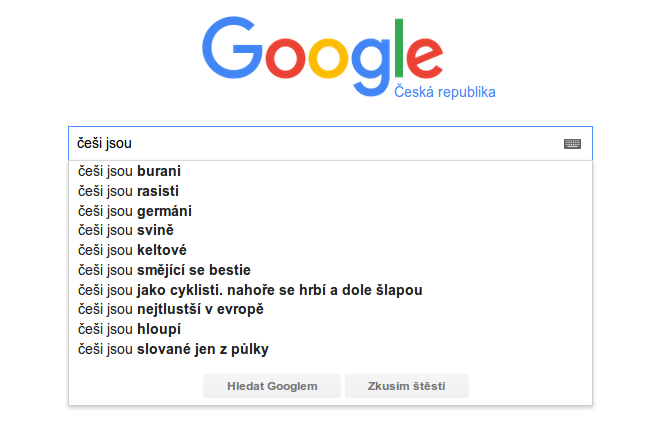 google češi